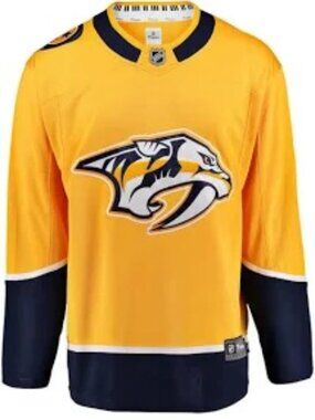 Nashville Predators Retro Fanatics NHL Hockey Jersey Boys Youth L/XL 18-20